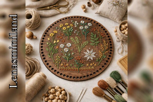 Cross Stitch Embroidery Base 10 Inch Fil