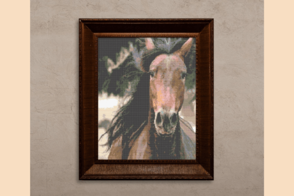 Horse Cross-Stitch Pattern