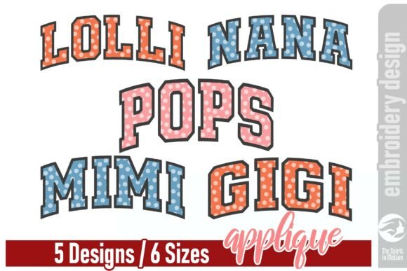 Mother’s Day Applique Design Bundle - V2