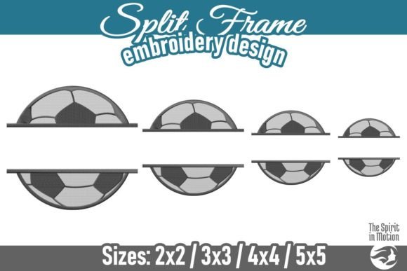 Split Frame Soccer Ball Filled